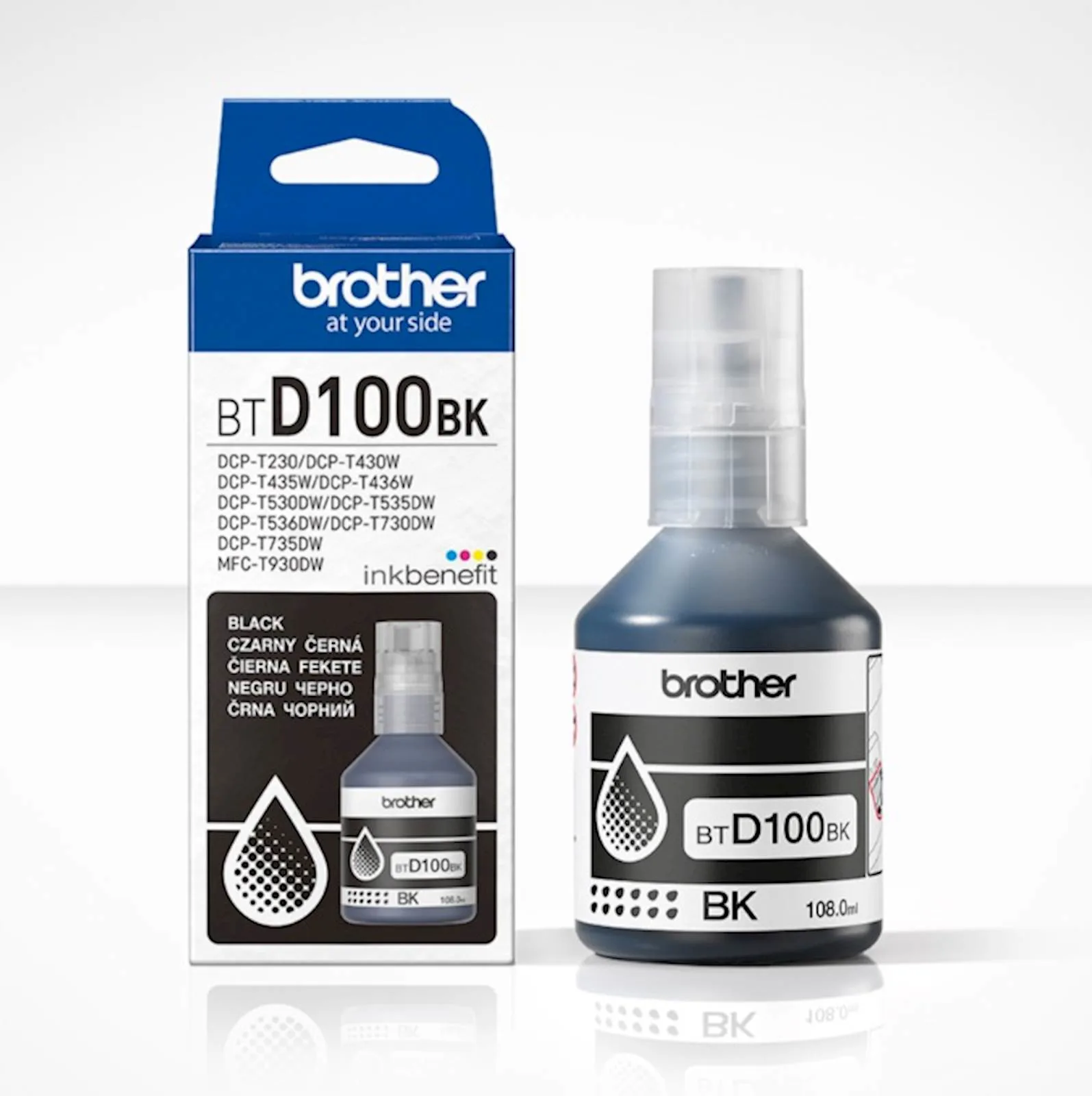 Tinta BROTHER BTD100BK - slika 3