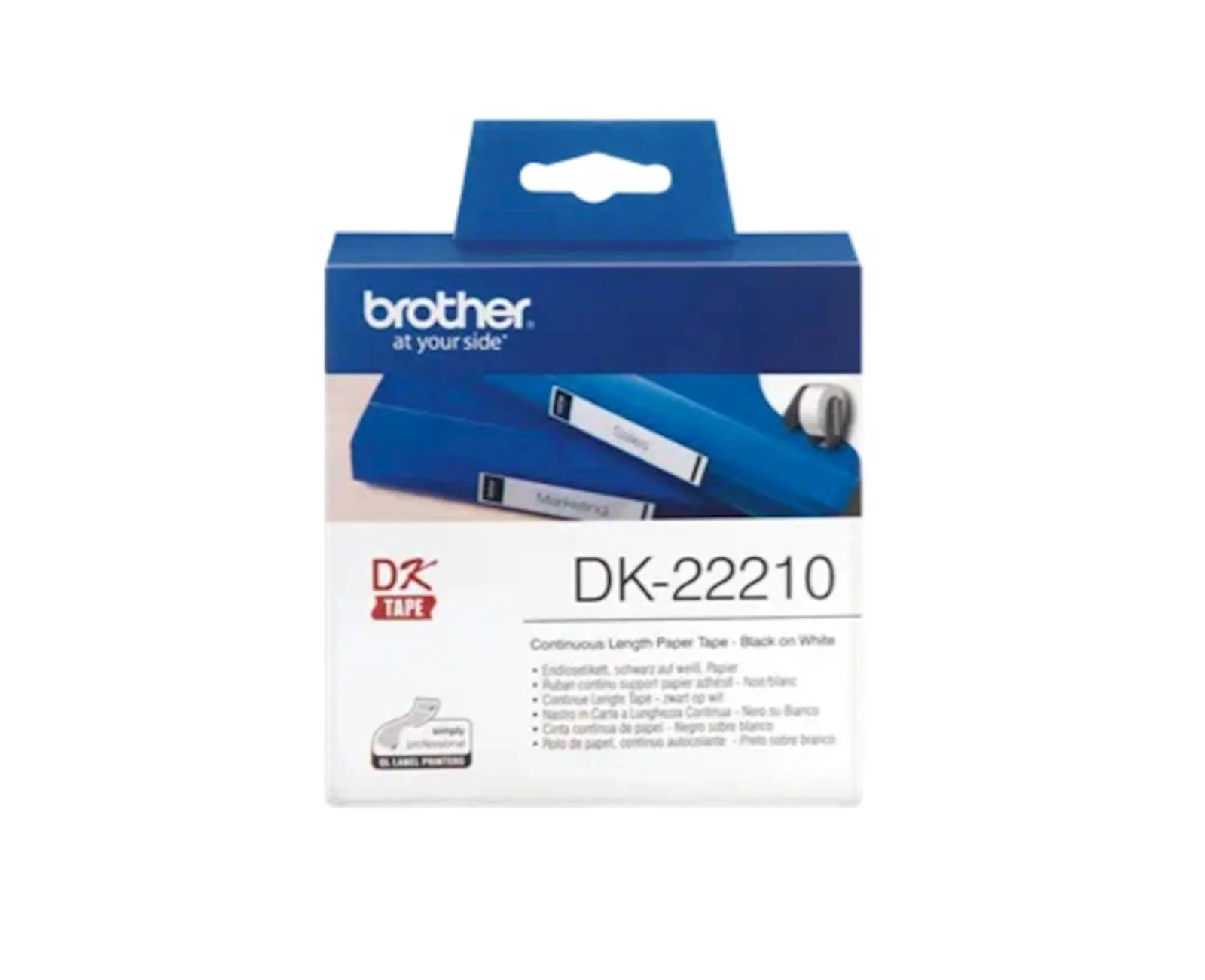 Papirna rola BROTHER DK-22210 - slika 2