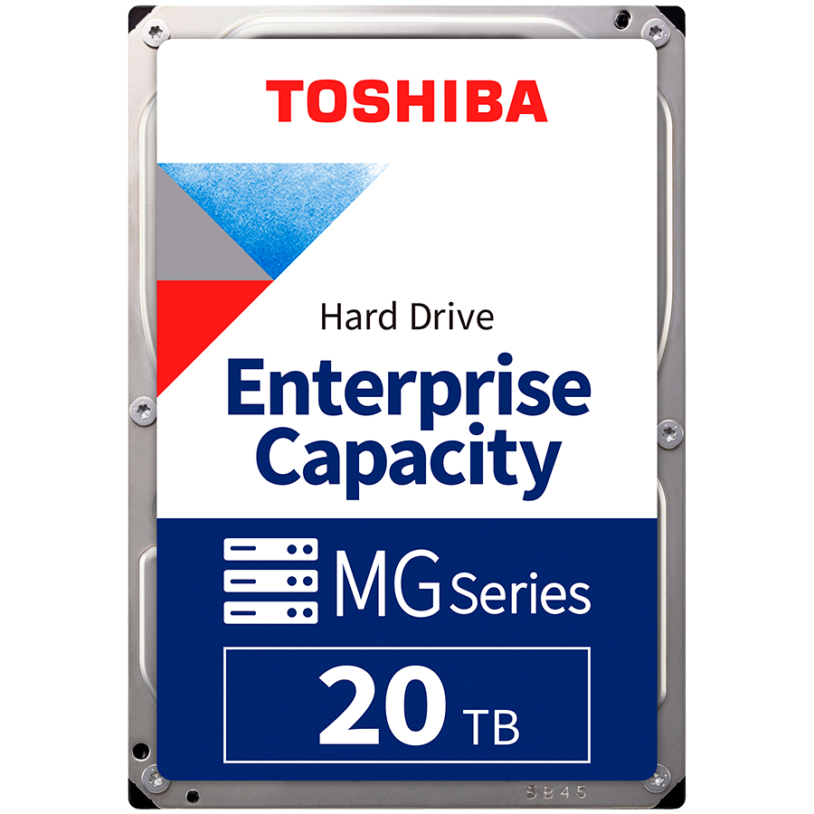 HDD Server TOSHIBA MG10 20TB MAMR 512e, 3.5'', 512MB, 7200RPM, SAS, SKU: HDEA00SGEA51F
