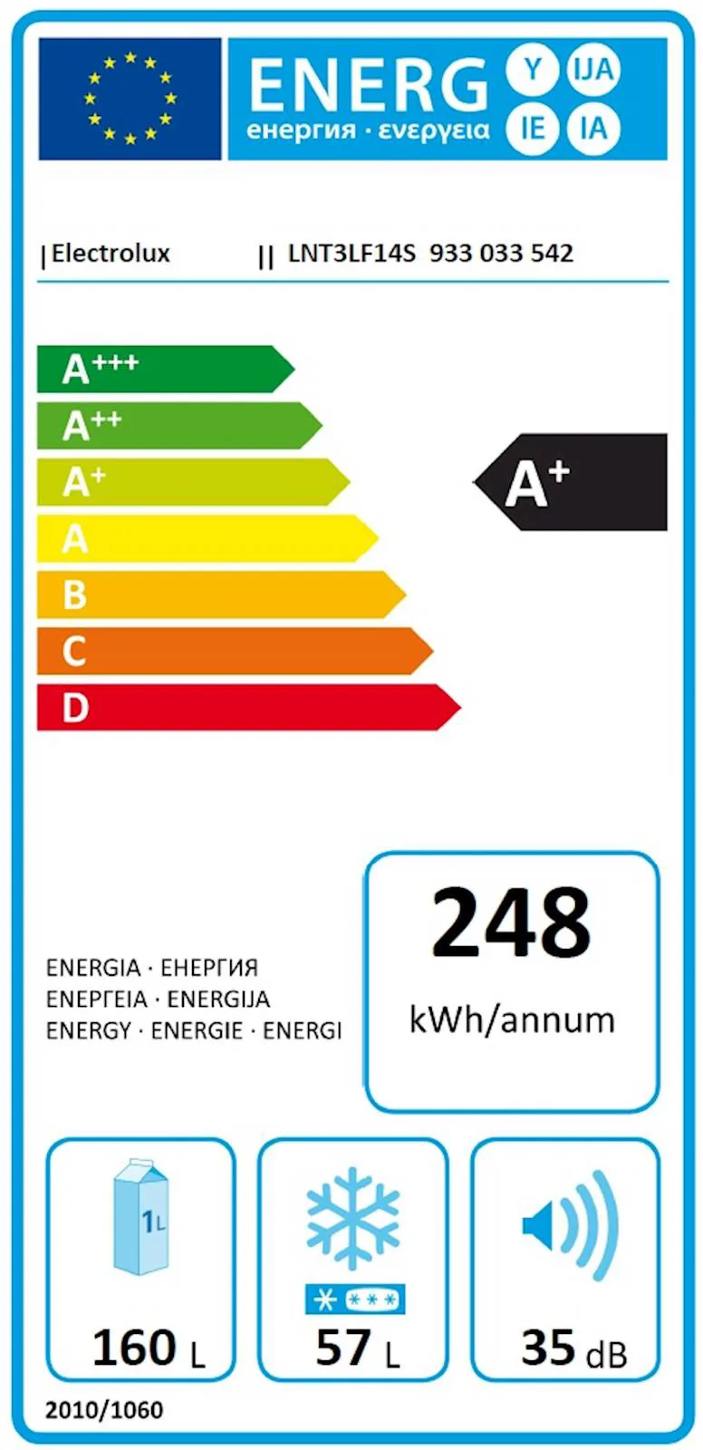 Ugradbeni hladnjak Electrolux LNT3LF14S - slika 2