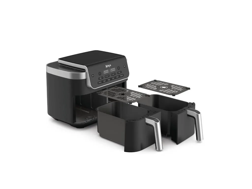 Ninja DUalZone 7,6l fritezaDO 75% manje masti,dvije ladice,6 programa - slika 2