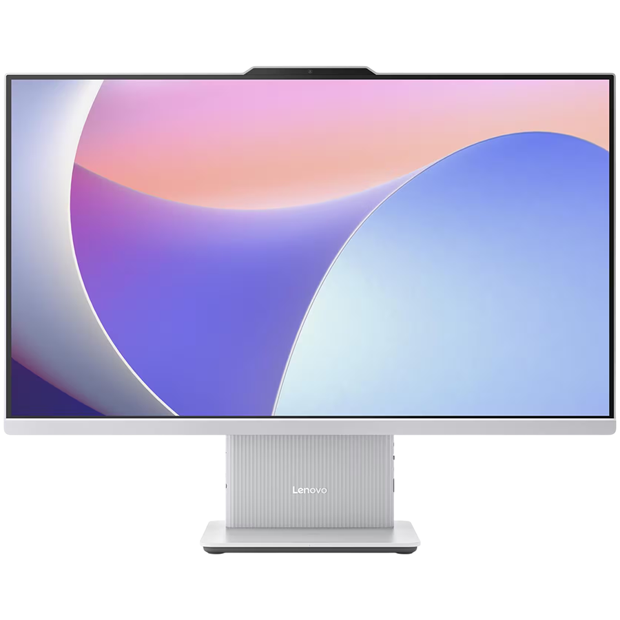 LENOVO IdeaCentre AIO 27ARR9 27" FHD IPS Non-Touch, AMD Ryzen 5 7535HS, 16GB DDR5, 512GB SSD, 3x USB-A, 1x USB-C, HDMI in-out, RJ-45, WiFi 6, BT5.2, SLO Wireless Kyb + Mouse, No OS, Cloud Grey, 2Yr - slika 2