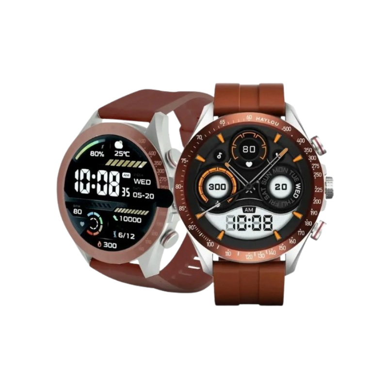Haylou Smart Watch Solar Pro Brown sa Bluetooth pozivom - slika 3