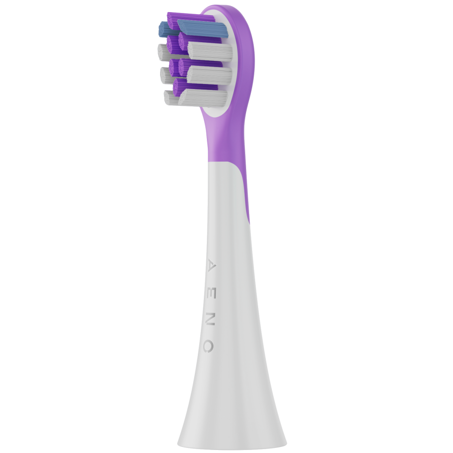 Wireless Tooth Brush, Violet, 3 Brush Heads, 600mAh, Function: Sensive, Clean, Whitening, Sweep, Smart Remind - slika 7