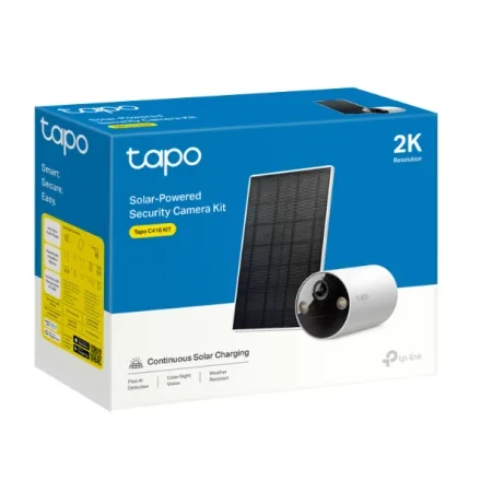 TP-Link Outdoor Solar-Powered Wi-Fi Camera Tapo C410 KIT - slika 4