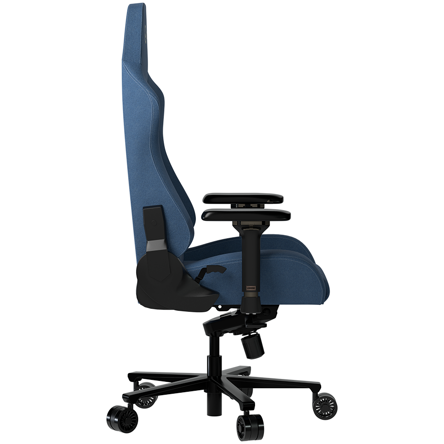 LORGAR Ace 422, Gaming chair, Anti-stain durable fabric, 1.8 mm metal frame, multiblock mechanism, 4D armrests, 5 Star aluminium base, Class-4 gas lift, 75mm PU casters, Blue - slika 3