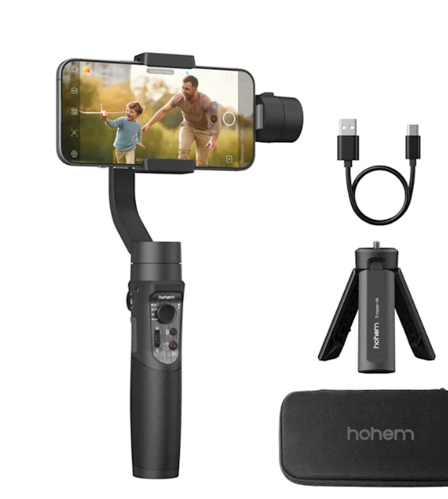 Stabilizator HOHEM iSteady Mobile+ Kit Black - slika 7