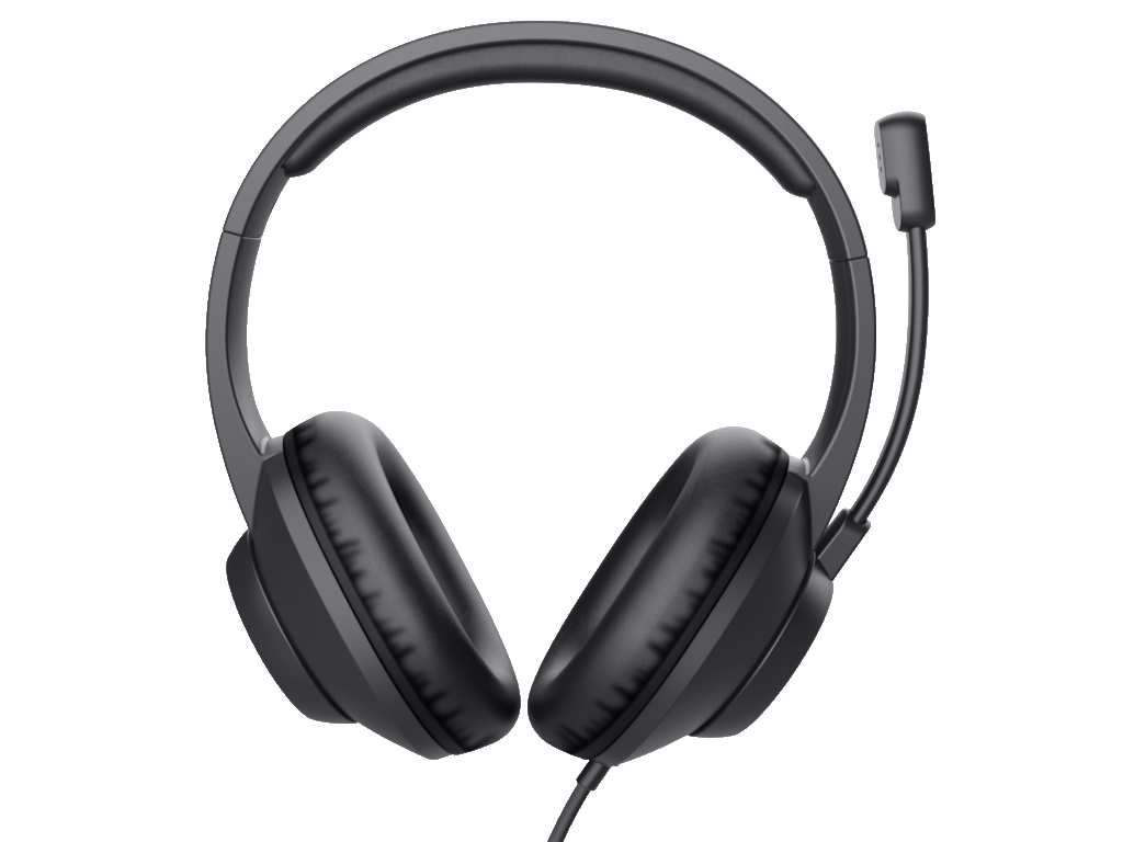 Trust Ayda MAX USB slušalice,over-head, žičane, USB-C,USB-A, stereo, crne - slika 3