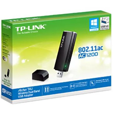 AC1300 Wireless Dual Band USB 3.0 Adapter; 400Mpbs at 2.4GHz + 867Mbps at 5GHz band, MU-MIMO, WPS Button, IEEE 802.11ac/a/n/g/b WiFi standard, Support Windows 11/10/8 - slika 4