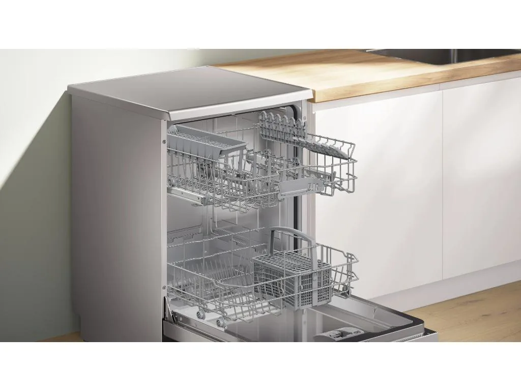 BOSCH perilica posuđa Serie 2| 60 CM,C, 13 setova, 9L,46dB,INOX, HomeConnect, 5 Programa, 4 pos fun - slika 2