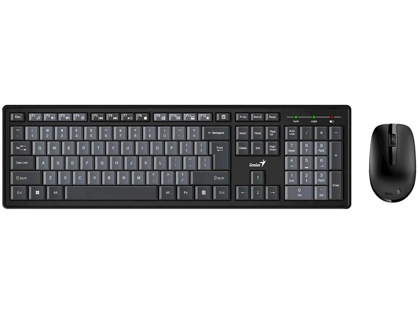 Tastatura Genius Smart KM-8200 +miš, Dual Color - slika 2