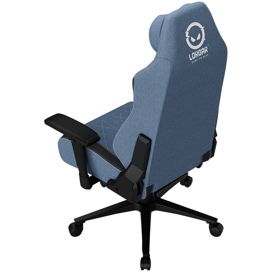 LORGAR CHA41, Ergonomic Gaming Chair Advanced, premium anti-stain fabric, Blue - slika 8