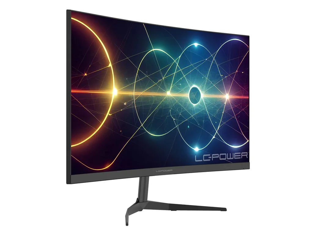 LC-Power Gaming Monitor 23,6"Curved, VA Panel, FHD, 165Hz,1920x1080, 2xHDMI, 2x DP, Audio out - slika 4