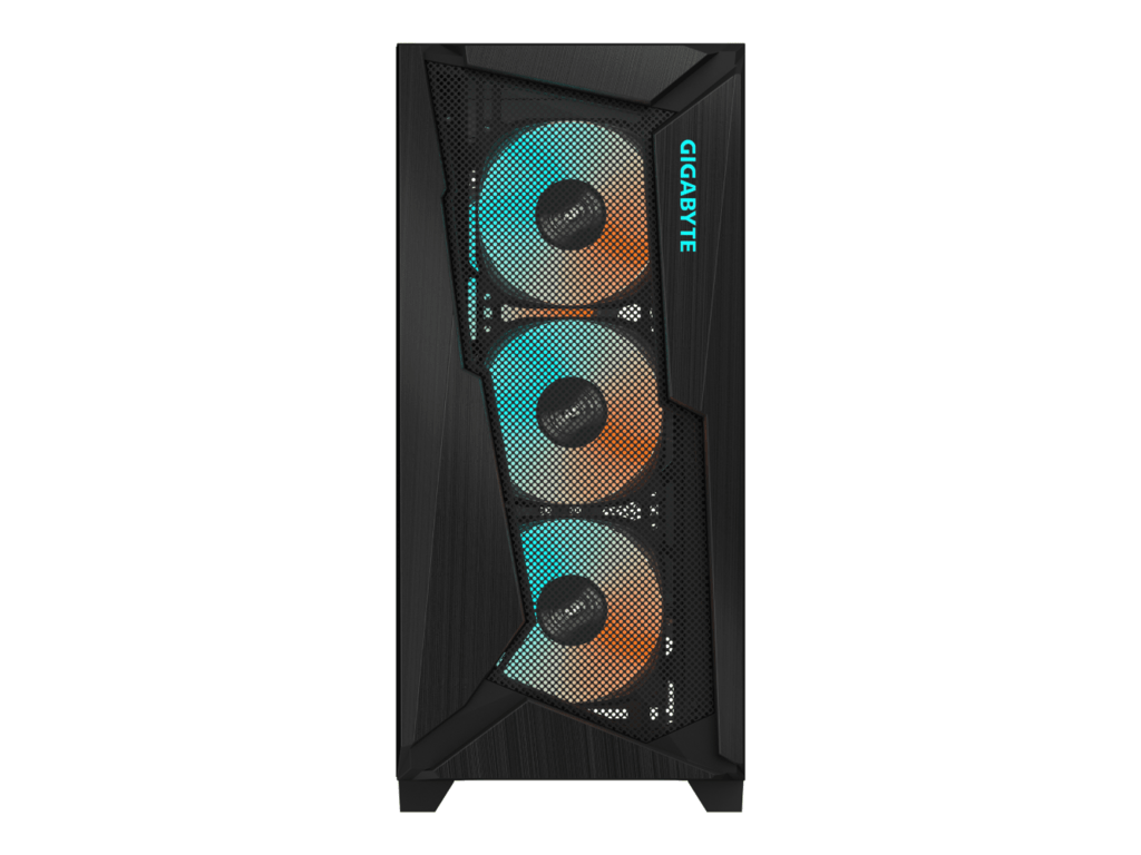 Gigabyte CASE C301G Black3xARGB fans(1xRear; 3xFront )GPU H : 400mm; Dust filter - slika 2