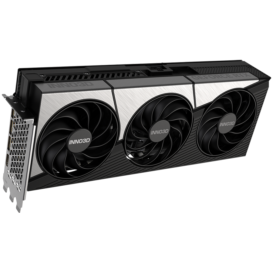 INNO3D NVIDIA RTX-5090 X3 32GB GDDR7 512bit, 2410 Mhz / 28 Gbps, 3x DP, 1x HDMI, 3 fan, 3 slot - slika 2