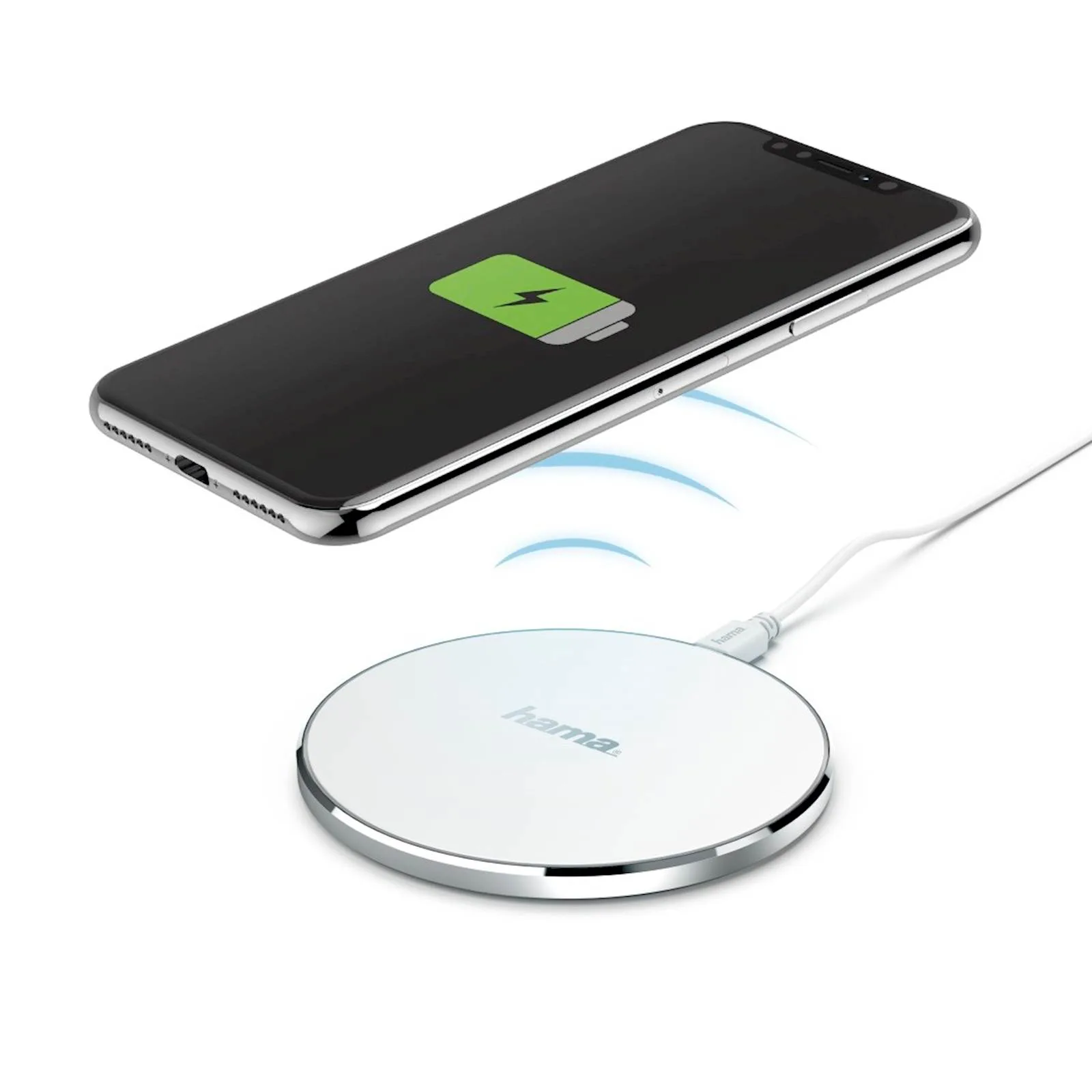 Wireless punjač HAMA FC5 bijeli