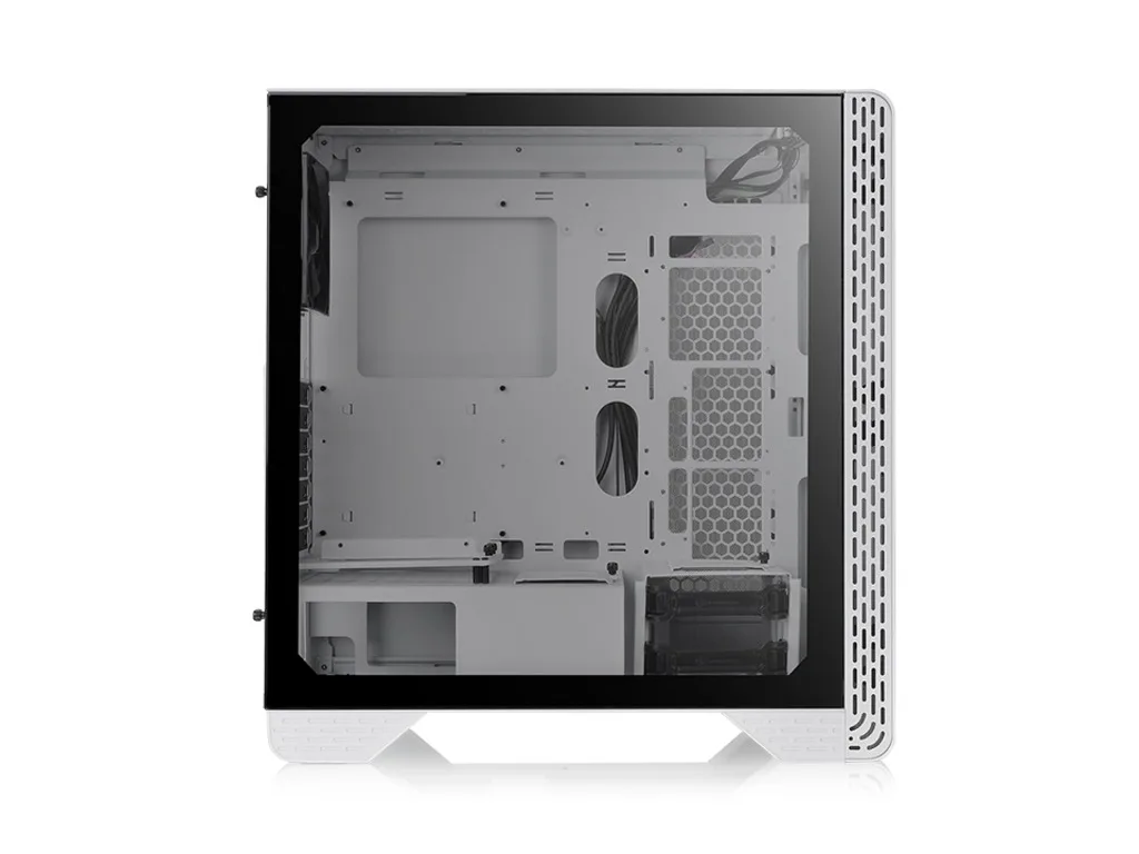 Thermaltake S300 TG Snow Mid tower case, bijela boja, 1x Standard fan 120mm - slika 3