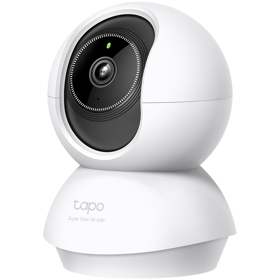 TP-Link Tapo C230 Pan/Tilt AI Home Security Wi-Fi Camera, 3K 5MP (2880x1620), 2.4 GHz, Horizontal 360, Pan/Tilt, Smart AI Detection and Notifications (motion, people, pets, cars, baby crying, abnormal - slika 2