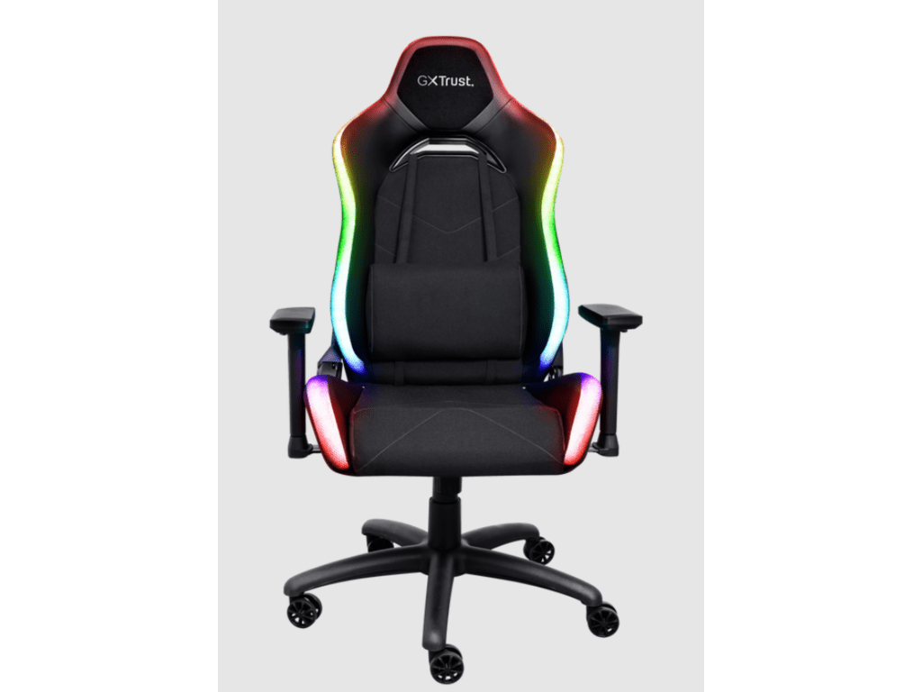 Trust GXT 719 RGB gamingstolica RUYA, crna, udobna,podesiva, bežični daljinski - slika 3