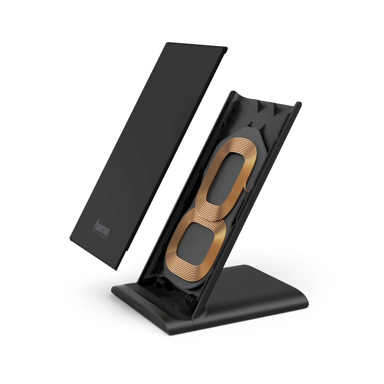 Wireless punjač HAMA QI-FC10S crni - slika 5