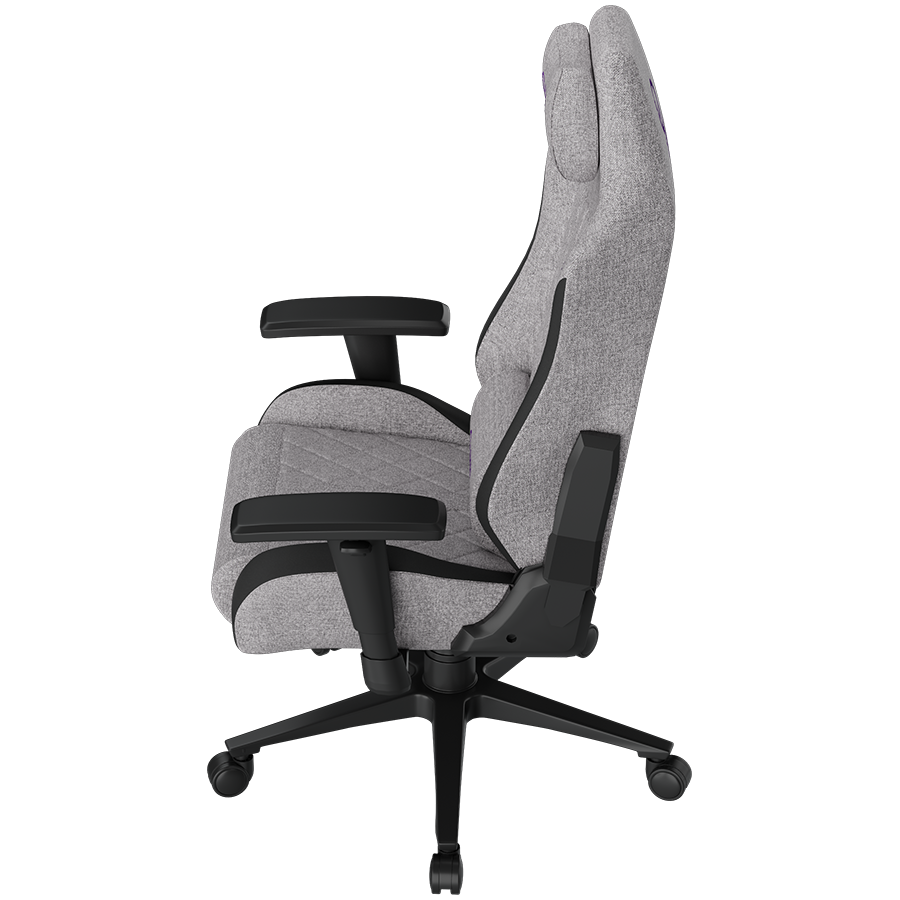 LORGAR CHA41, Ergonomic Gaming Chair Advanced, premium anti-stain fabric, Grey - slika 4