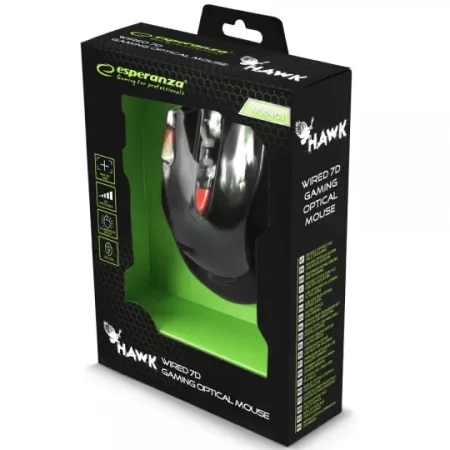 Esperanza Gaming Miš EGM401KR Hawk - slika 4
