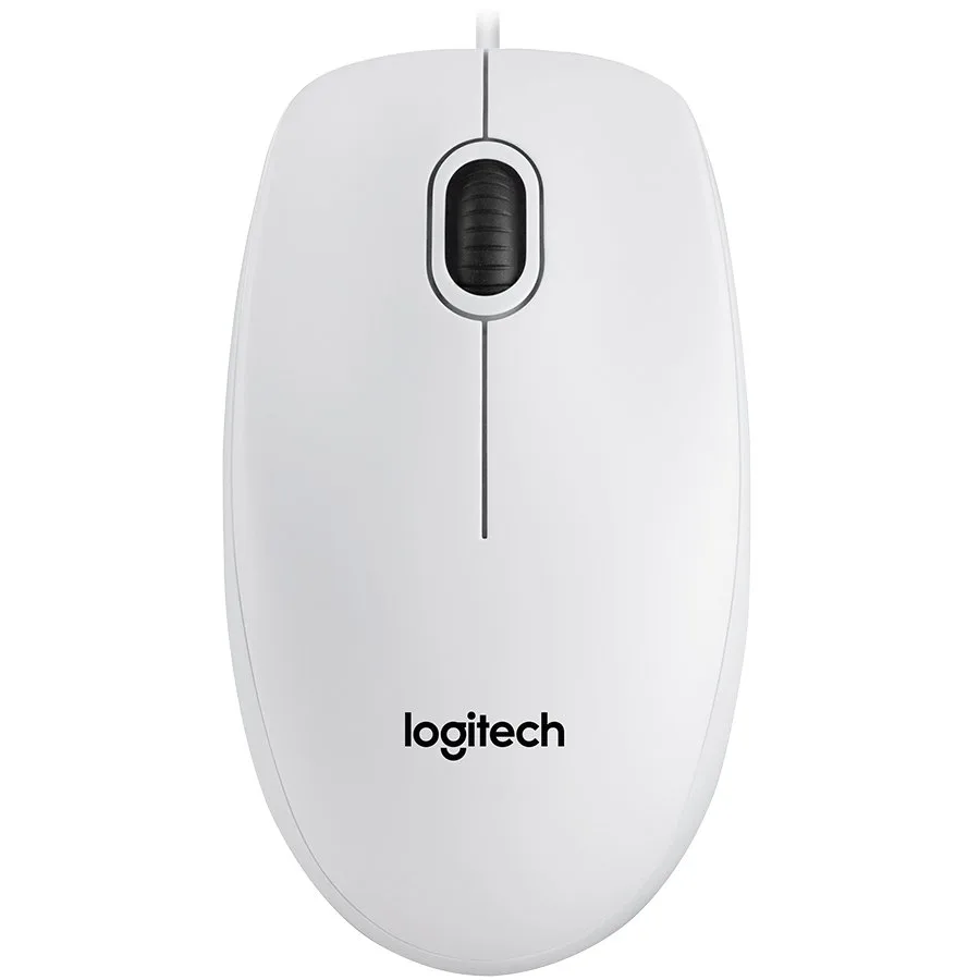 Logitech Miš Optical B100 White USB - slika 2