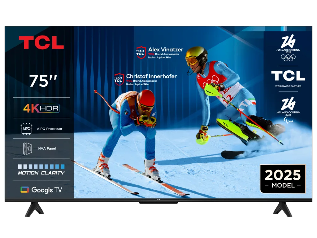 TCL 75"V6C 4K TV Google OSHDR10 HVA Panel Motion ClarityDolby Audio; AiPQ Processor; - slika 2