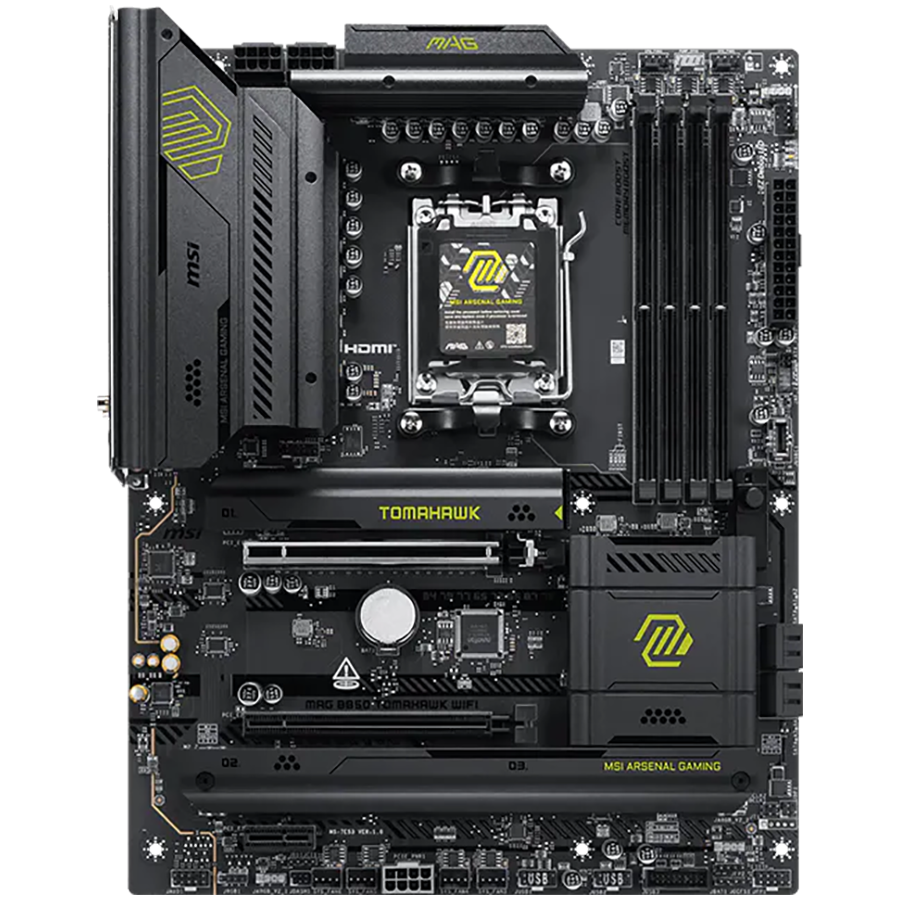MSI MAG B850 TOMAHAWK MAX WIFI, Socket AM5, 4x DDR5, WiFi7 - slika 2