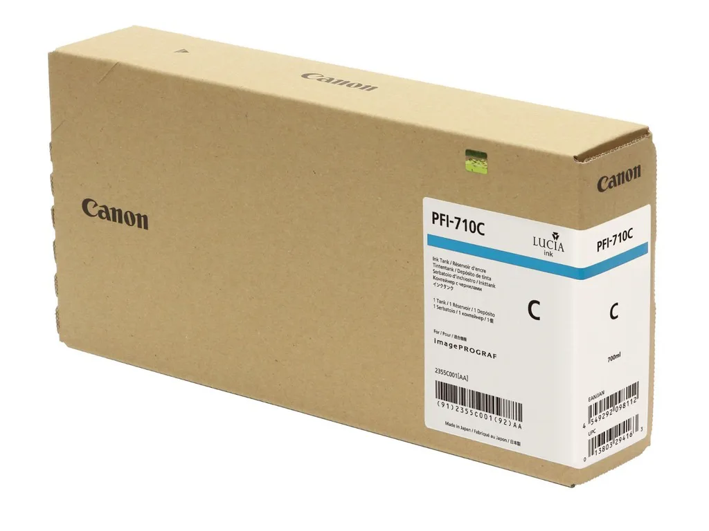 Tinta CANON PFI-710 Cyan - slika 2