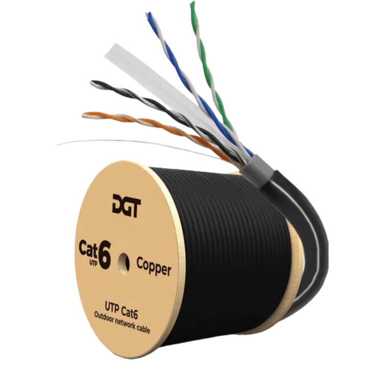 DGT Flow CAT6 UTP mrežni kabl 305m – Spoljna instalacija