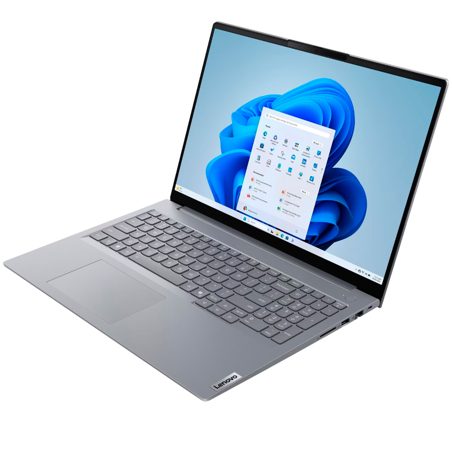 ThinkBook 16 G8 IAL, 16'' WUXGA (1920x1200) IPS 300 nits AG, Ultra 5 225U, 12C, 16GB DDR5, 512GB SSD M.2, Intel Intg, 1080p IR Cam + Mic, WLAN + BT, 2xUSB 3.2, 1xUSB 3.2 Type C, 1xUSB THB 4, HDMI, SD  - slika 3
