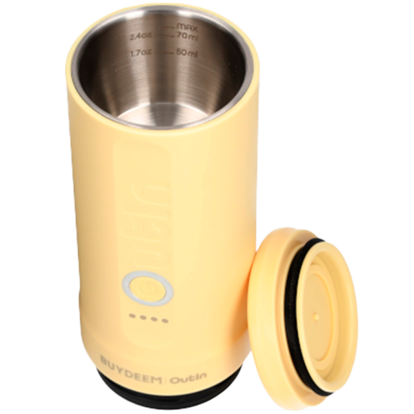 BUYDEEM Nano Espresso Machine, model OTEM-01, color Mellow Yellow - slika 4
