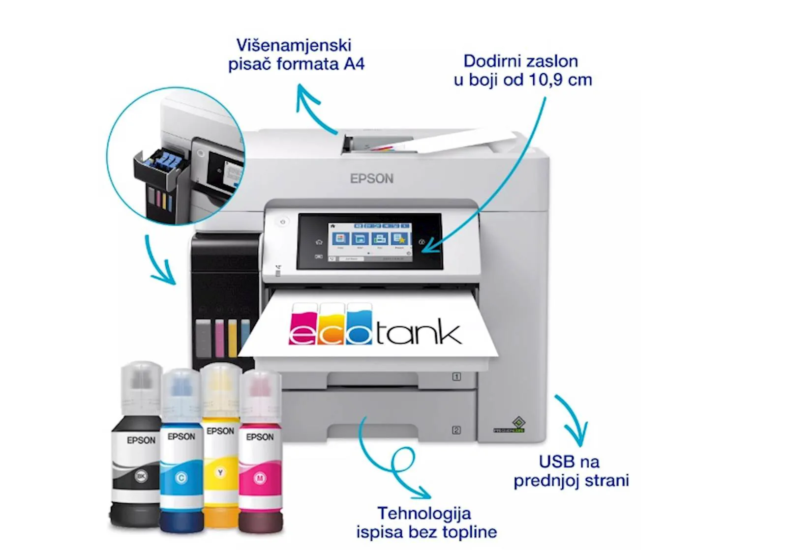 MFP EPSON EcoTank L6580 A4 - slika 2