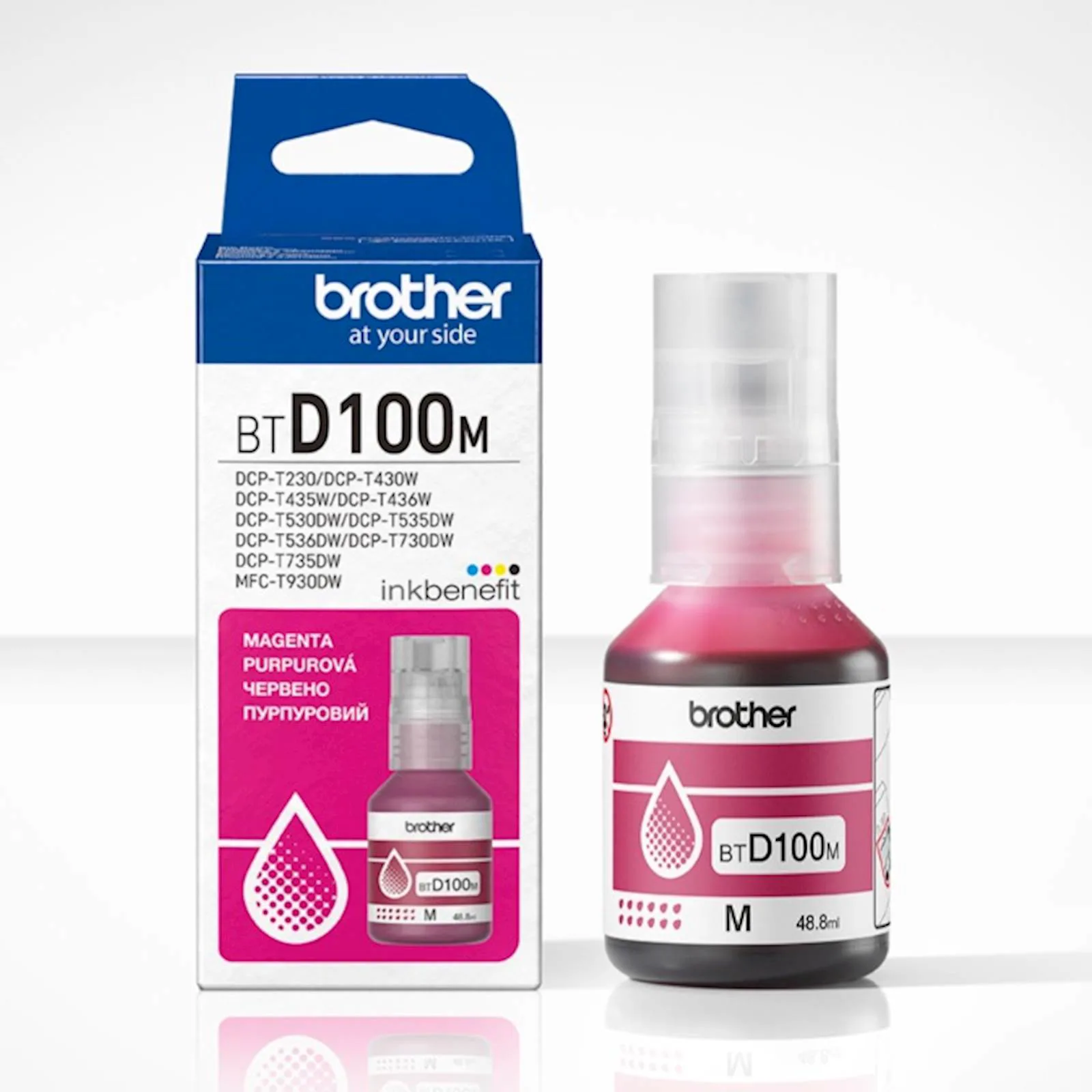 Tinta BROTHER BTD100M - slika 3