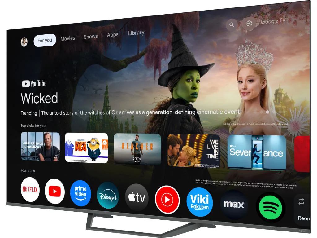 TESLA TV QLED Q65E655GUS UHD QLED powered by Google TV  Voice Control - slika 5