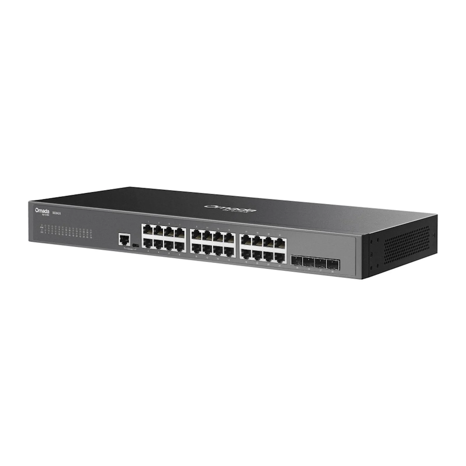 TP-Link SG3428 Omada 24-Port Gigabit L2+ Managed Switch with 4 SFP Slots, 24× Gigabit RJ45 ports and 4× Gigabit SFP slots, Omada APP, Static Routing, VLAN, ACL, QoS, IGMP Snooping, OAM, DDM, ERPS, Fan - slika 5