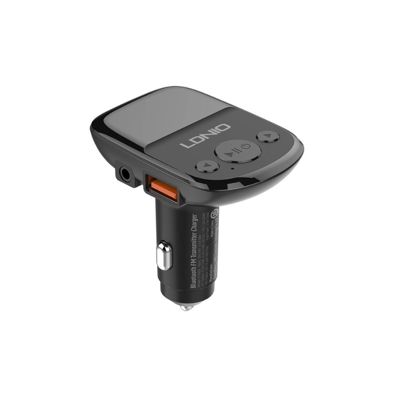 FM Bluetooth transmiter LDNIO C706Q 3.6A 25W + Type C - slika 3
