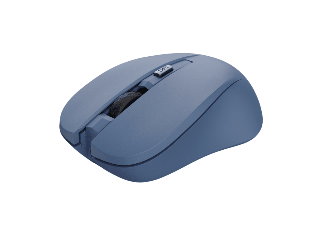 Trust Mydo silent wireless miš wireless plavi, DPI 1000-1800 obje ruke, 4 tipki, tihi - slika 2