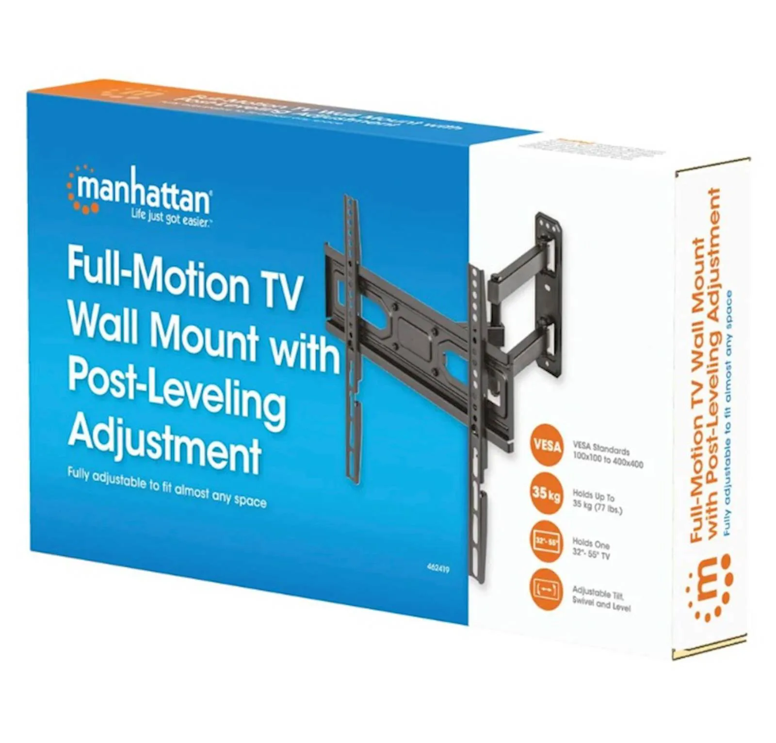 Nosač za TV MANHATTAN zidni 32" do 55" - slika 2