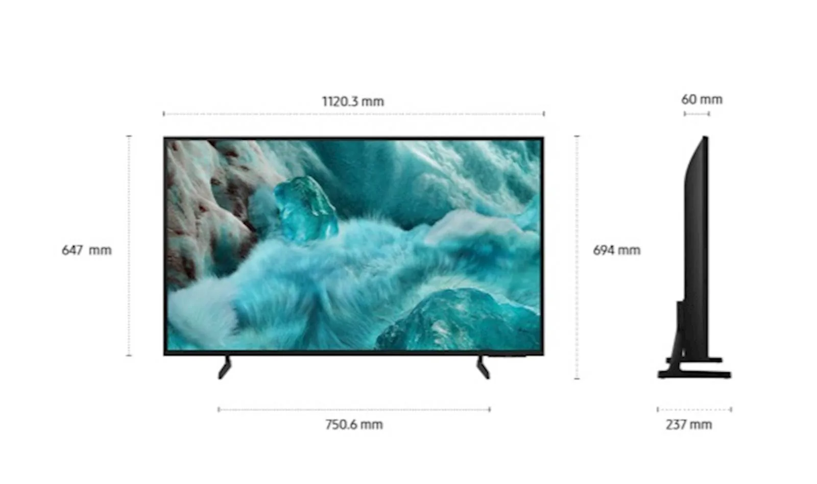 TV SAMSUNG QLED 4K Vision AI 50" Q7F - slika 3