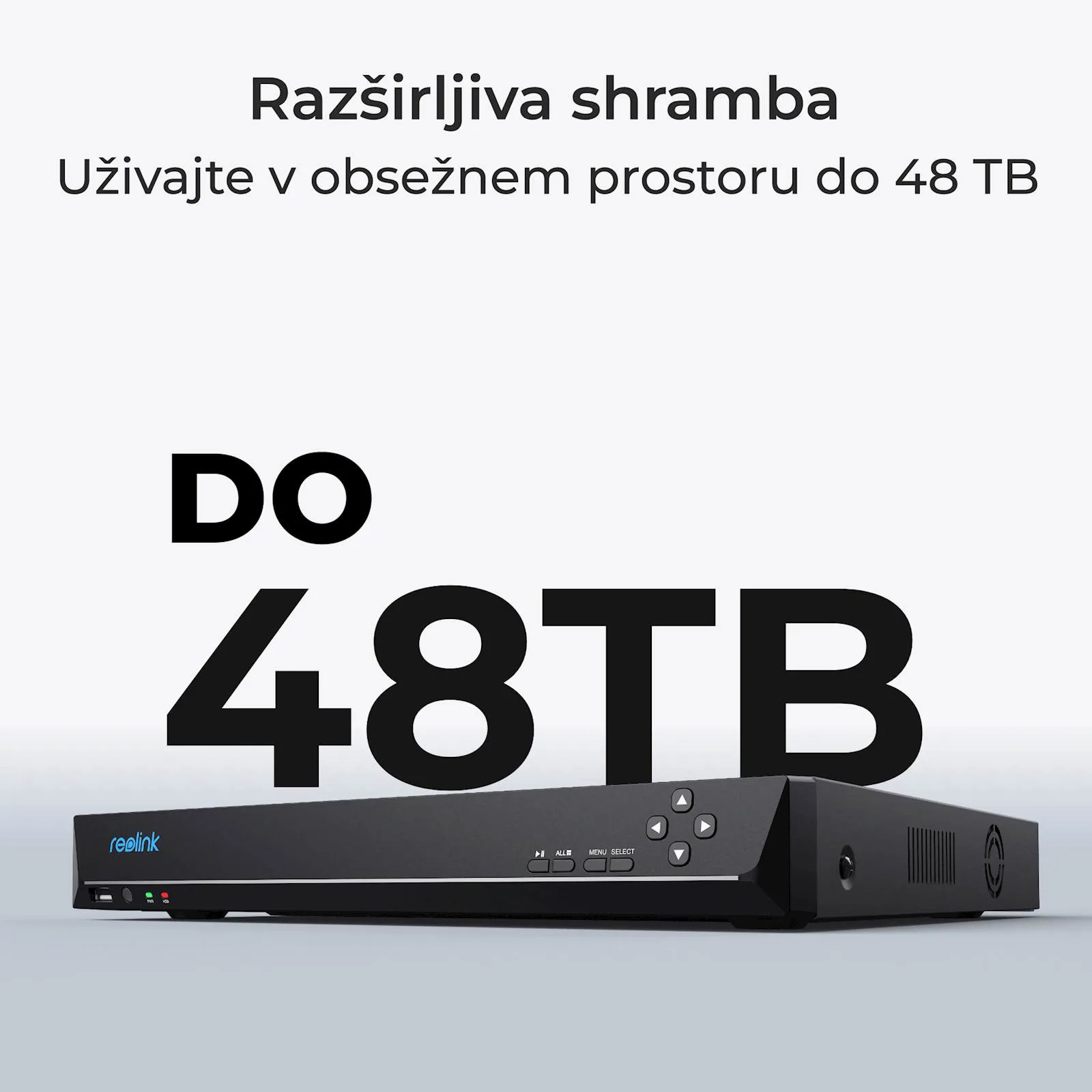 Reolink NVR snimač NVS36 16MP, 36 kanalni, podrška do 48 TB HDD - slika 6