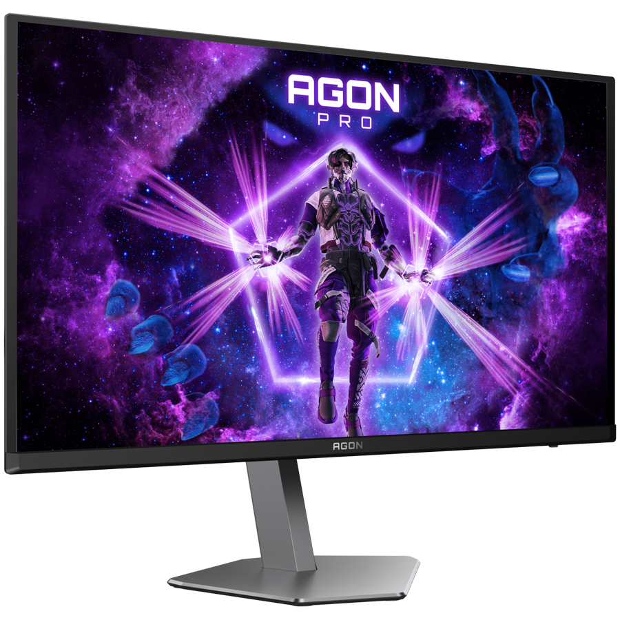 AOC Monitor LED AG276QZD2 AGON PRO 26.7" 2560x1440 QD-OLED Adaptive Sync 240Hz 0.03ms 250 cd/m2 3-sided frameless FULL ERGO 2xHDMI 2xDP USB Hub - slika 3