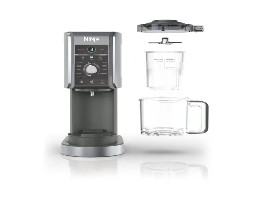 Ninja aparat za sladoled10 programa, 4 funkcije, 50% veci kapac. snaga 800W, kapac. 709ml - slika 2