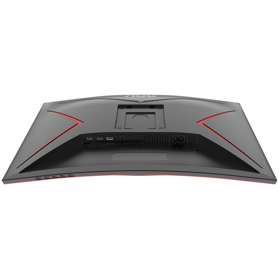 AOC Monitor Gaming CU34G2XP 34” Curved VA, 21:9, 3440x1440, 180Hz, 1ms, 430 cd/m2, 4000:1, HDMI, DP, PbP, PiP,  Ergonomic, Black-Red, VESA 3y - slika 5