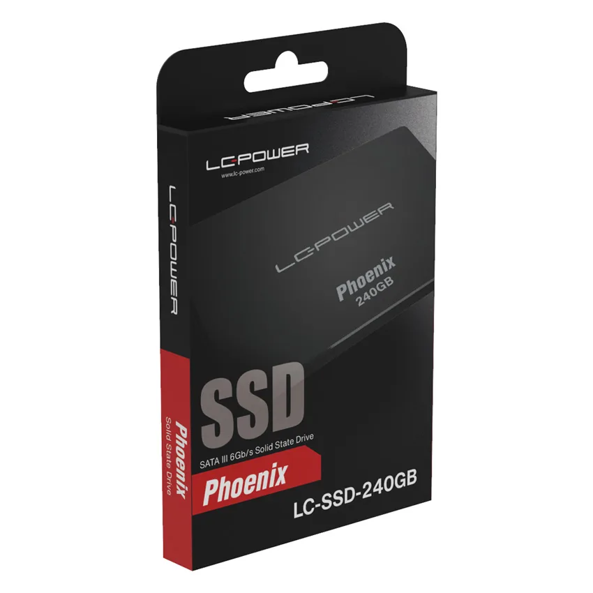 LC-Power SSD 240GB 2.5" SATAPhoenix Series,510/450 MB/s - slika 2