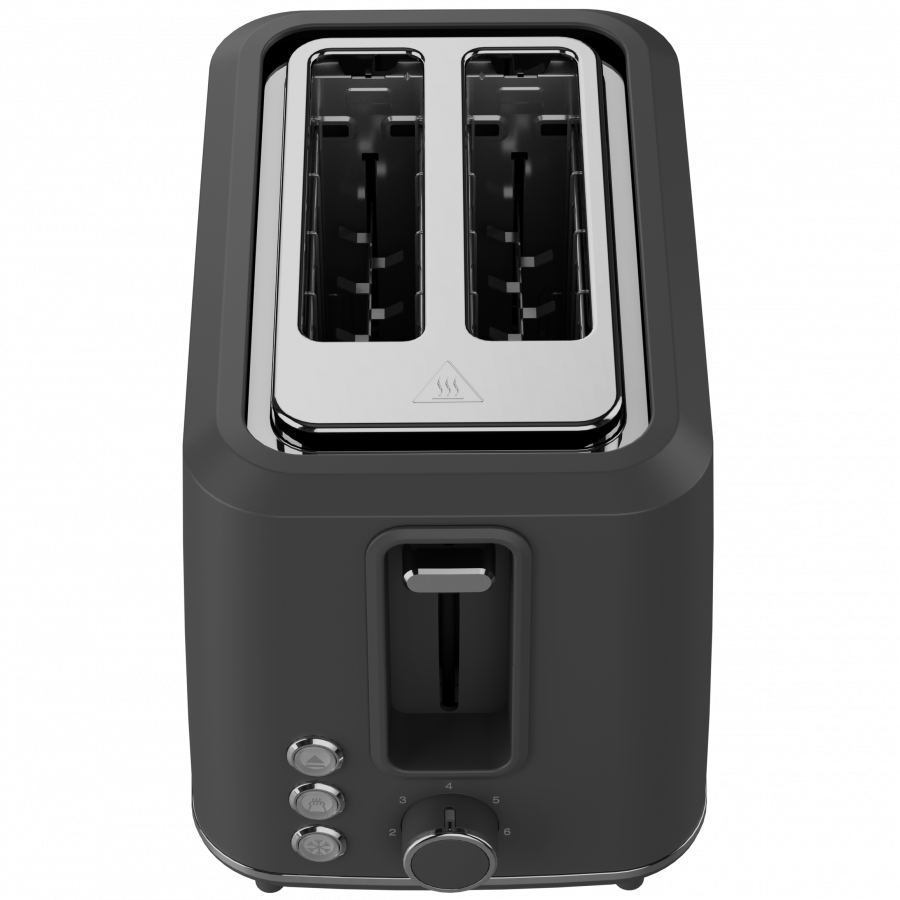 Electric Toaster, Grey, 220-240V, 50-60Hz, 920-1080W, 2 slots, 3 modes, 7 browning levels - slika 6