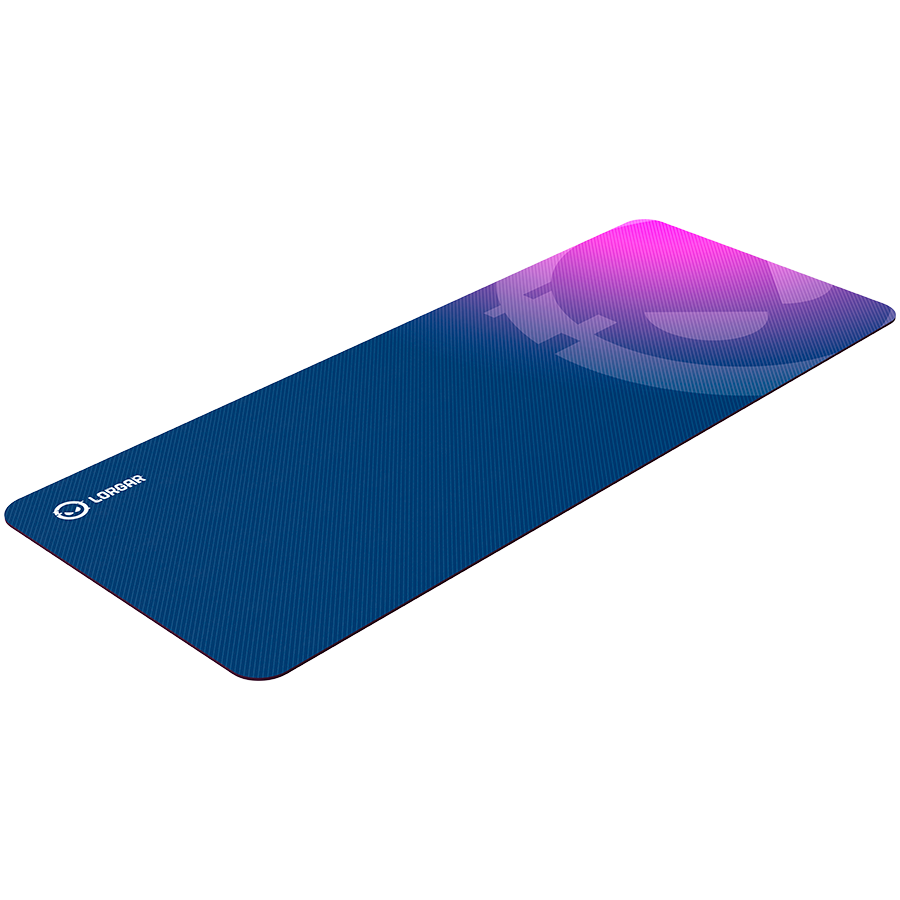 Lorgar Main 139, Gaming mouse pad, High-speed surface, Purple anti-slip rubber base, size: 900mm x 360mm x 3mm, weight 0.6kg - slika 2