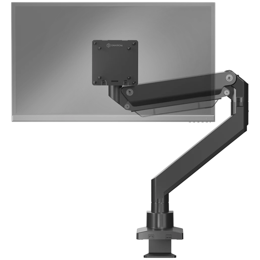 ONKRON Desk Mount for Monitor 17"- 57" max 27 kg tilt-swivel with rotation