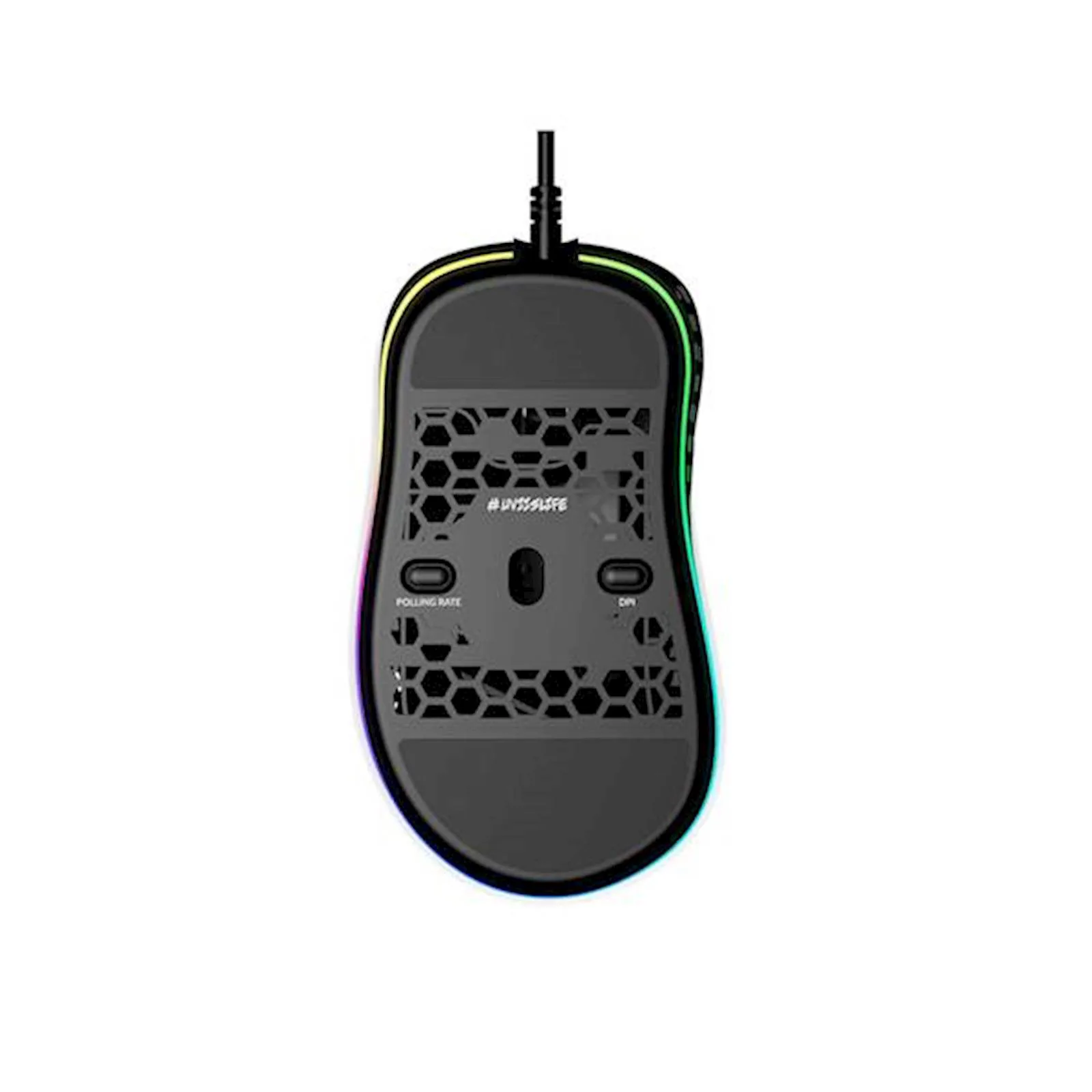 Miš UVI Gear gaming Lust bijeli - slika 6